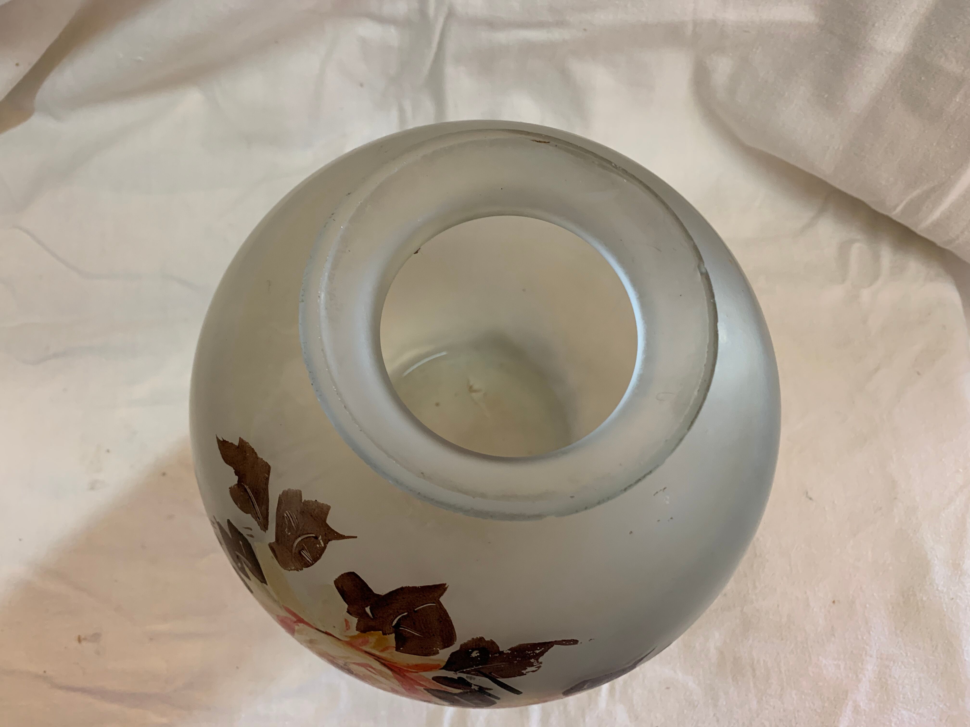 GINO glass paste vase