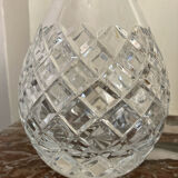 Cut crystal carafe