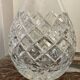 Cut crystal carafe