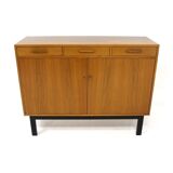 Scandinavian walnut chest of drawers, Sweden, 1960