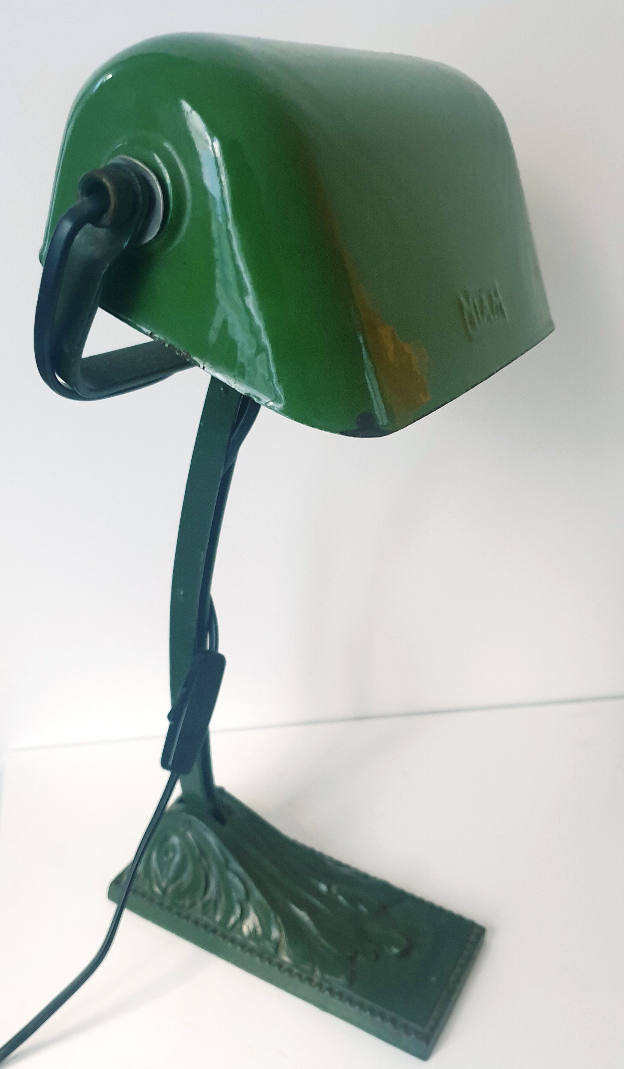 Lamp of notary or banker Niam, Georges Main