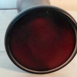 Vase in glass paste glass of the bresle