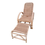 Wicker armchair