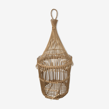 Rattan bird cage