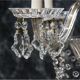 Murano crystal chandelier, Italy, mid 20th century