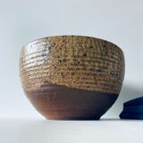 Signed sandstone bowl