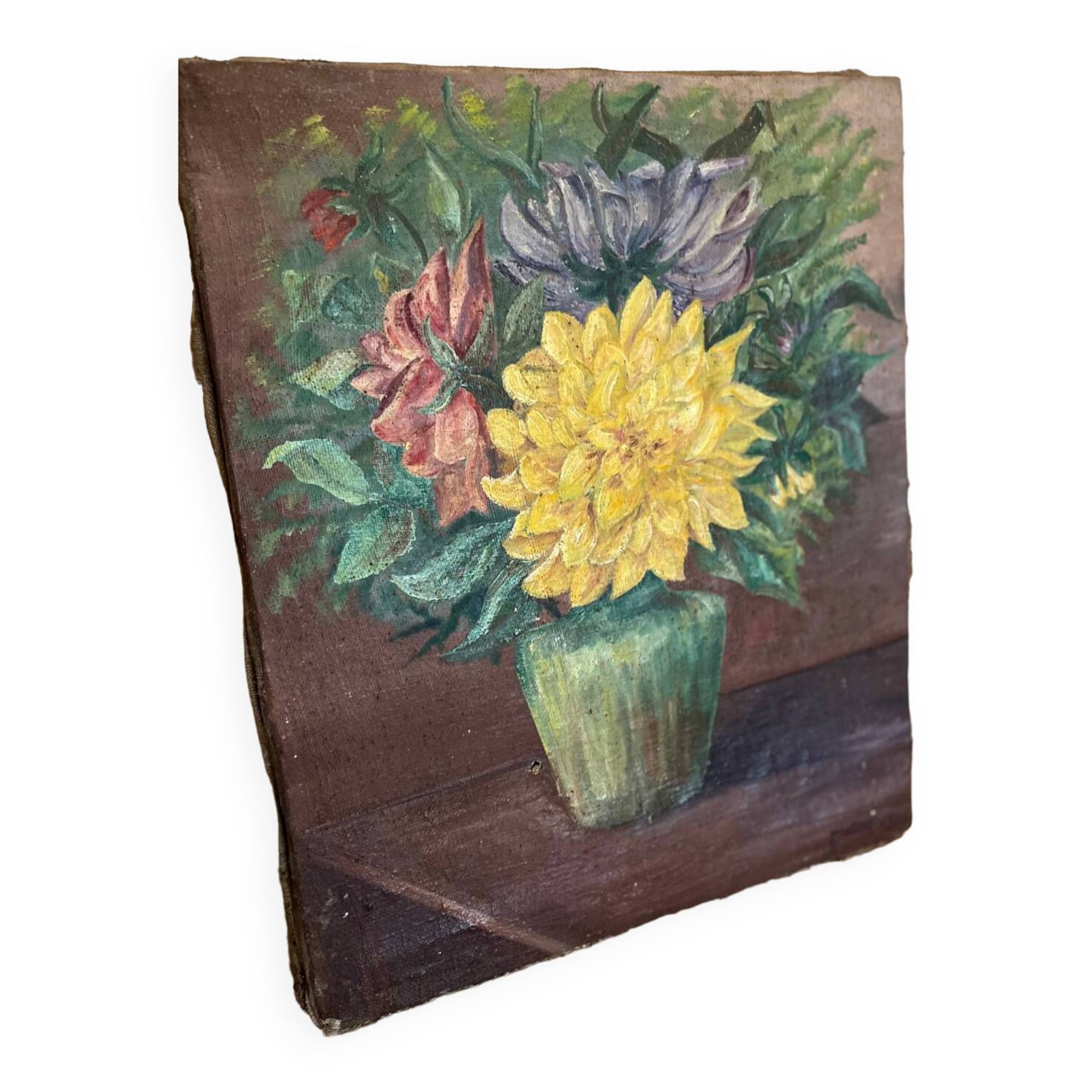 Still life painting signed 1935