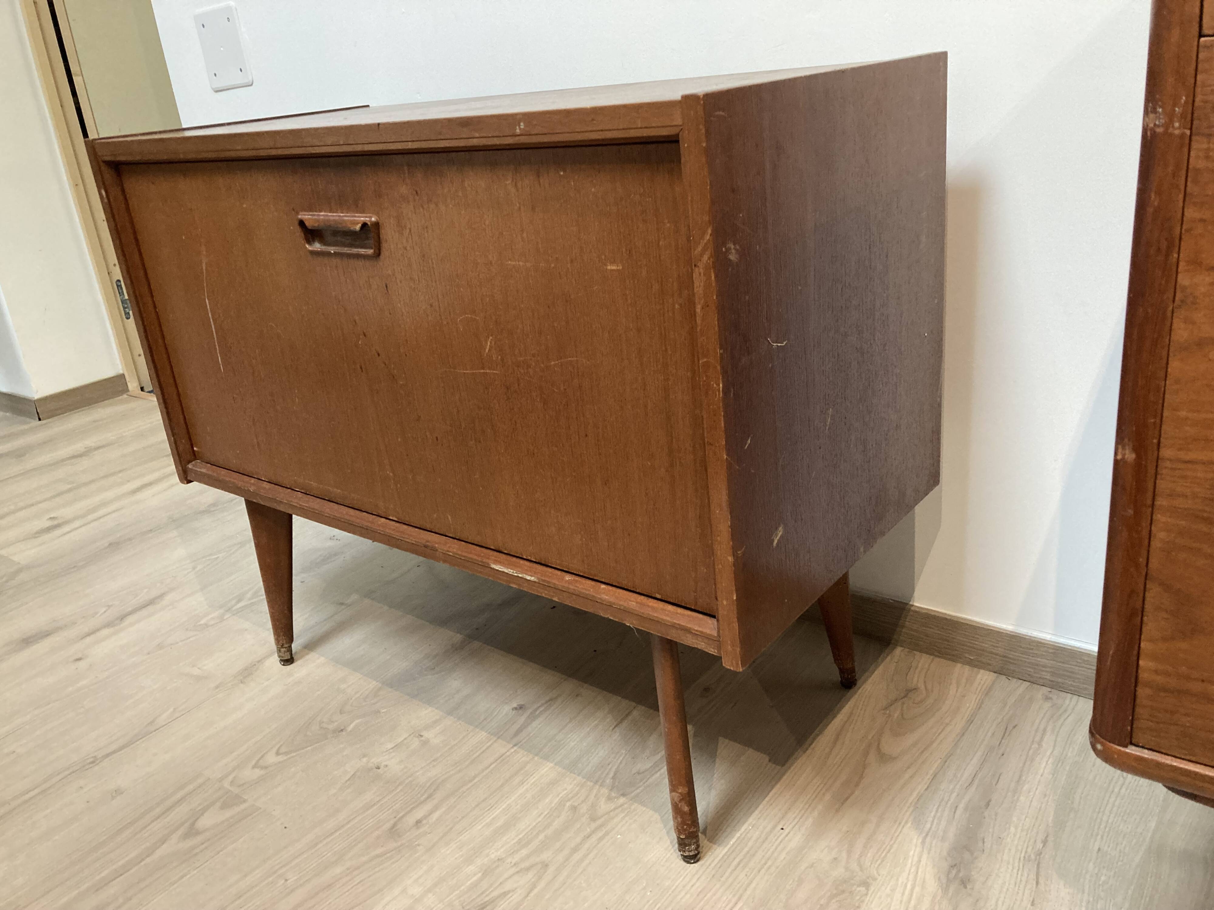 Teak bar furniture scandinavian style cira 1960