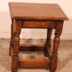 oak stool - 19th century