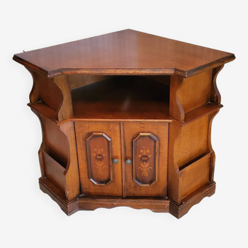 Corner furniture in exotic wood