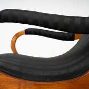19th-Century Biedermeier Cherrywood Armchair, Germany, circa 1830-1850