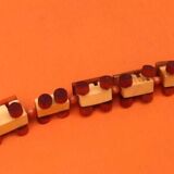 Train miniature en bois
