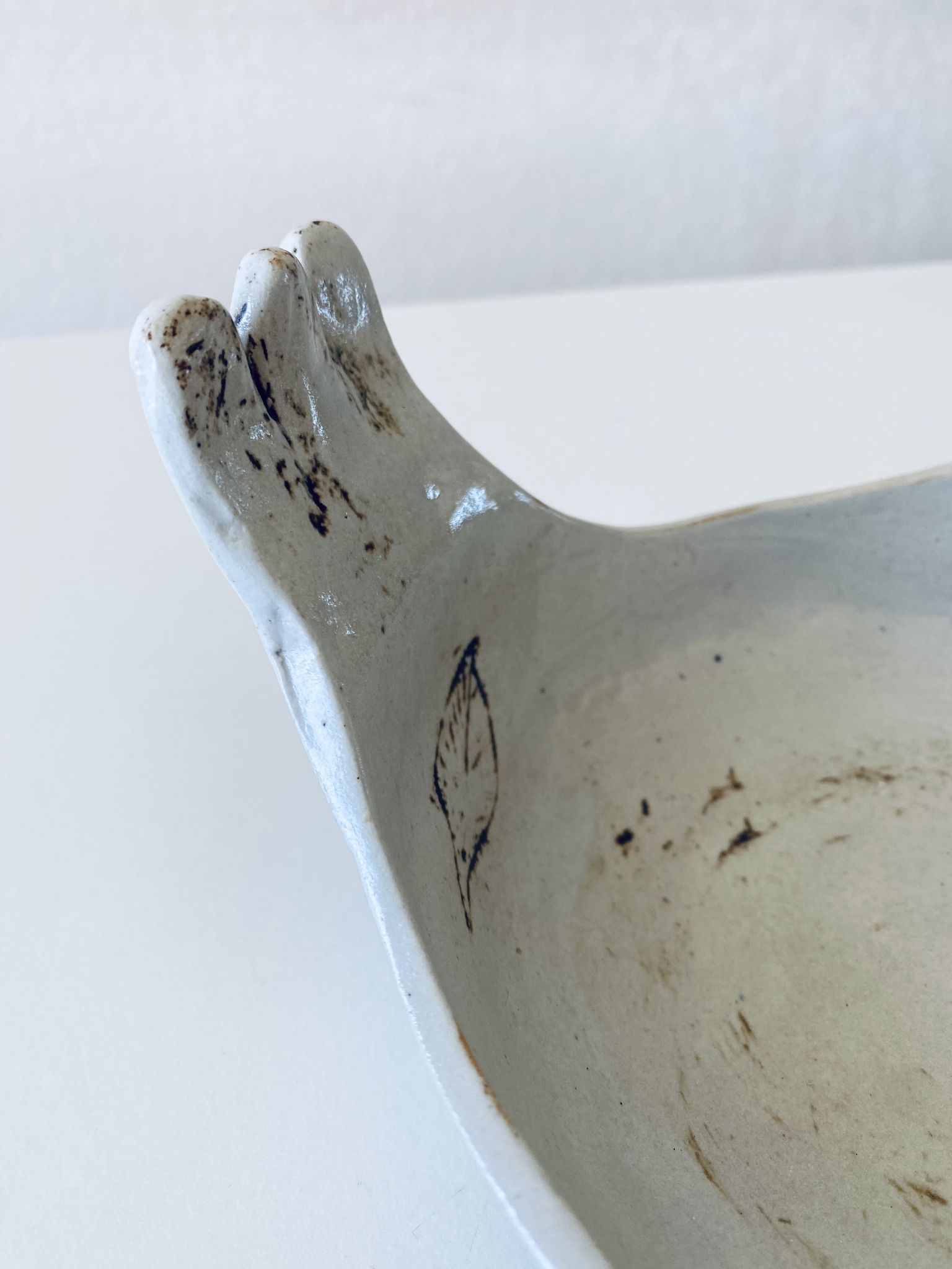 Vide poche ou coupelle en céramique oiseau