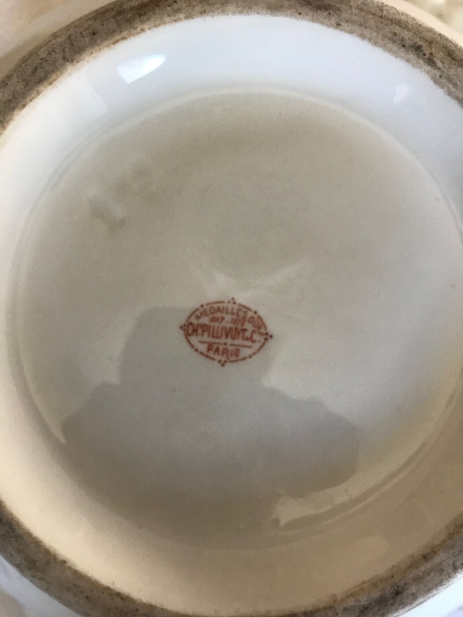 Antique Pillivuyt soup tureens