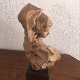 Terracotta statue by Nico Venzo