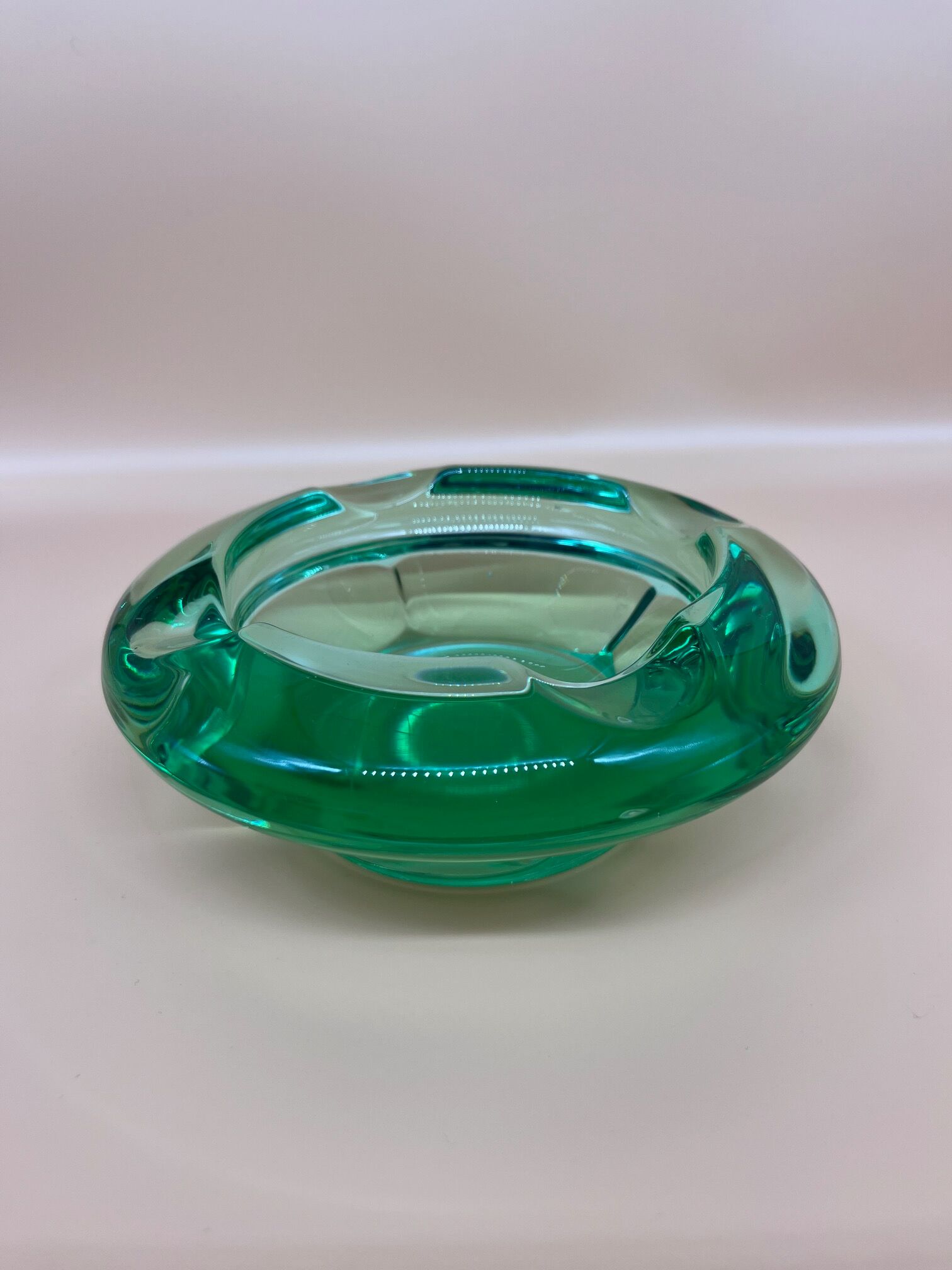 Daum crystal ashtray