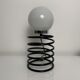 Vintage spring lamp black style Ingo Maurer Grand Modele