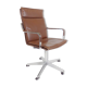 Fauteuil de bureau en cuir Walter Knoll Art Collection par Rudolf Glatzel