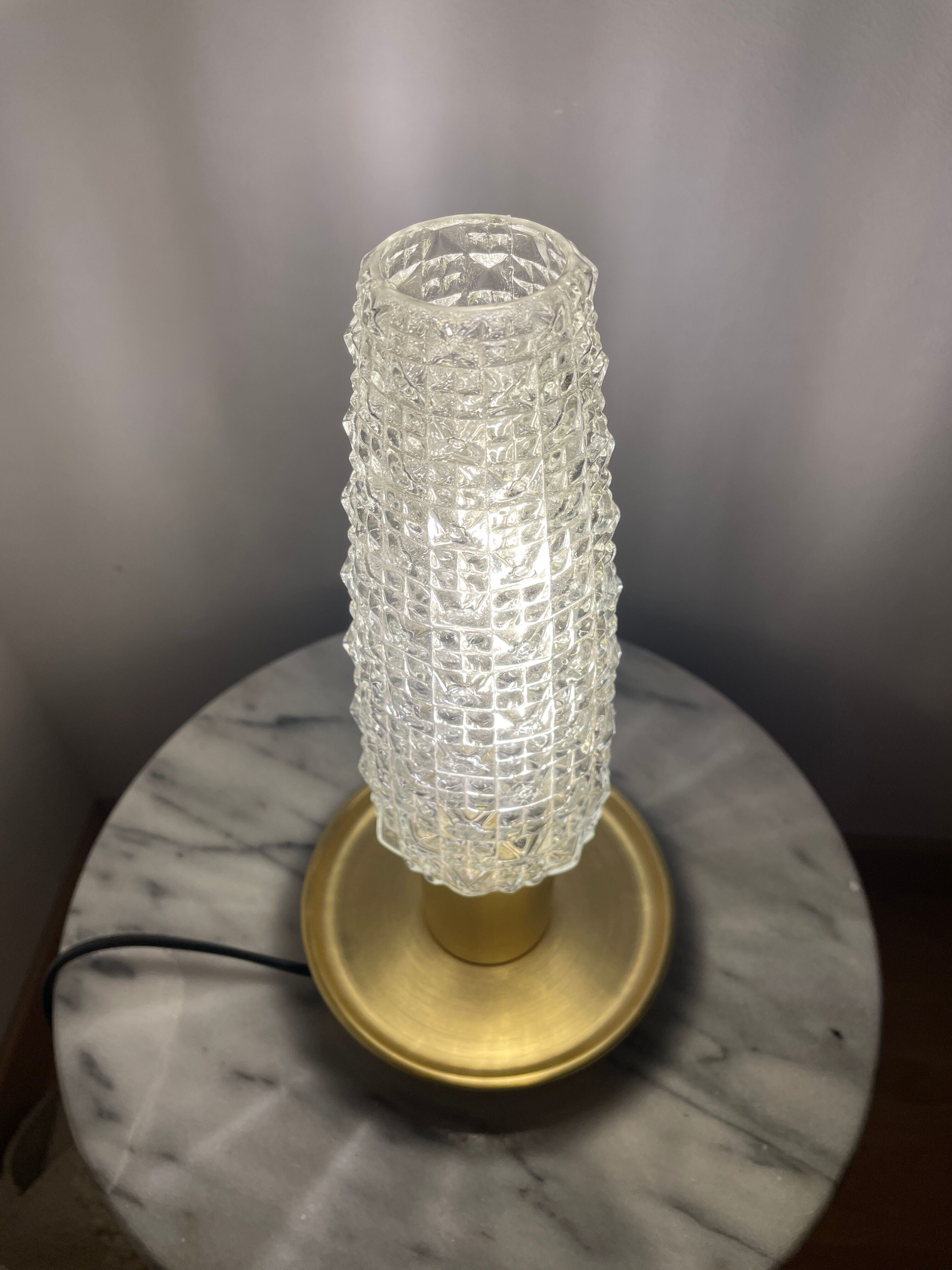 Upcycling table lamp inspired Vintage