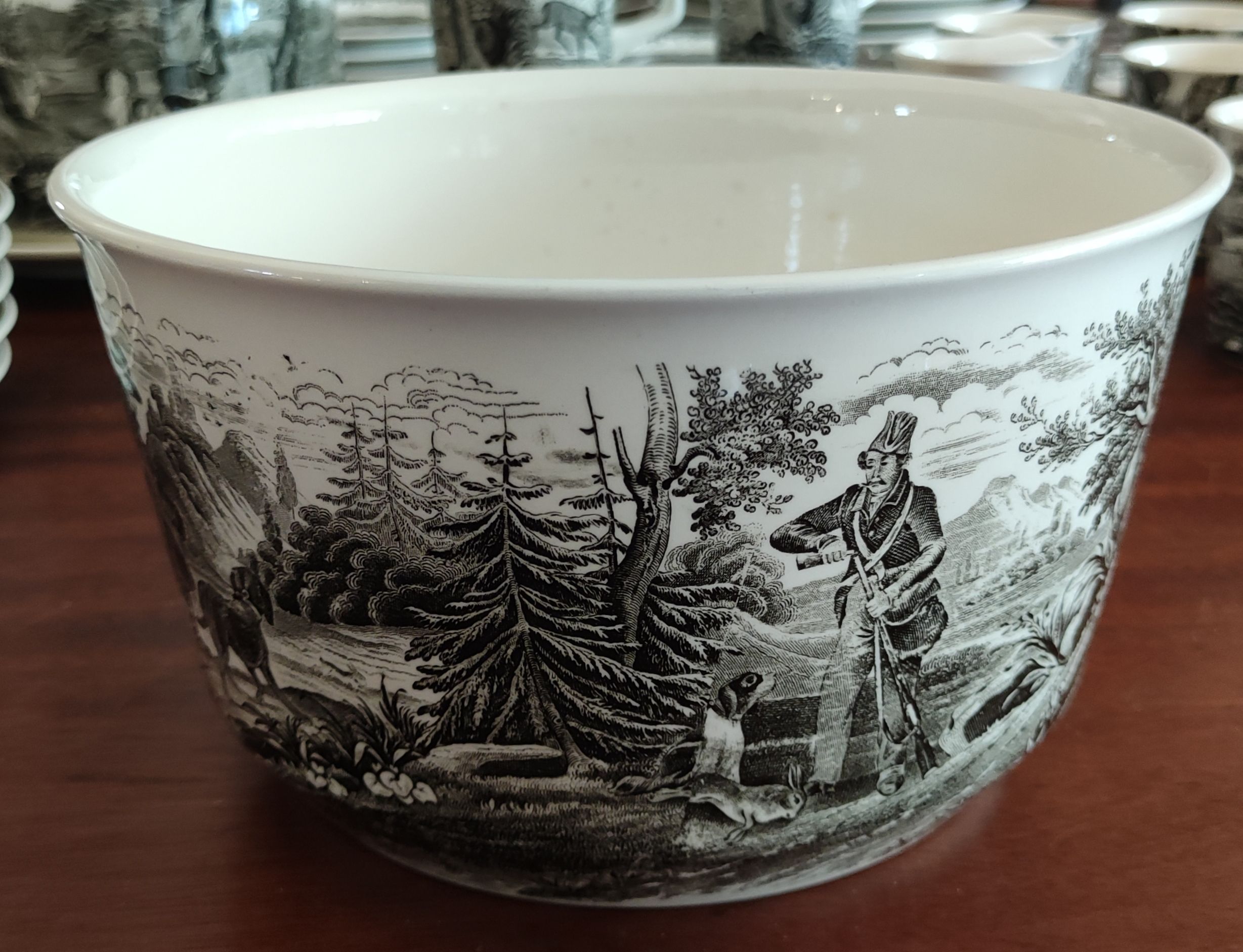 Service Tableware hunting decoration / Villeroy and Boch / model Artemis
