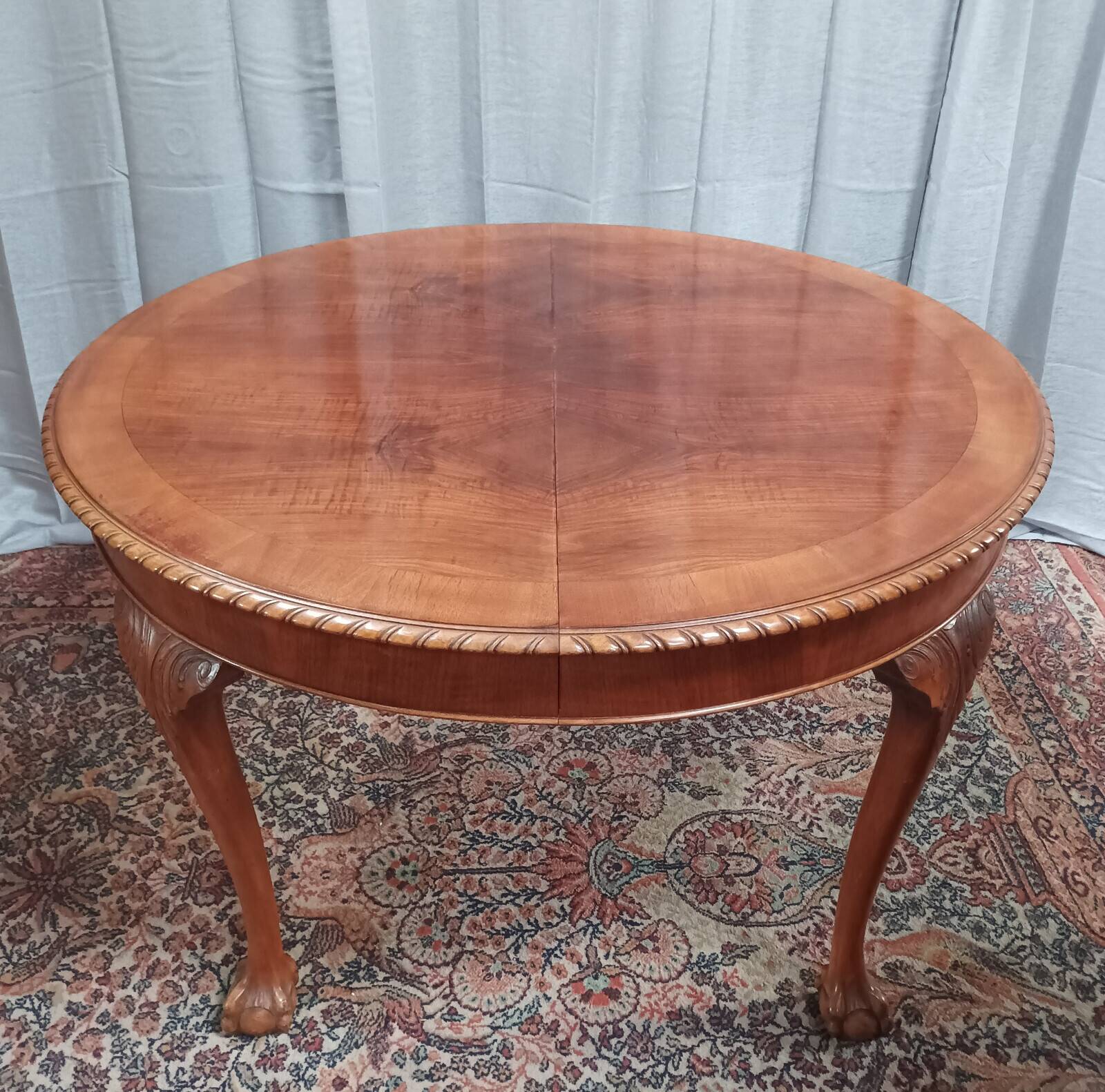 Chippendale table in mahogany Maison JELLINEK Paris