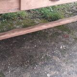 Farm table 2 drawers solid oak raw wood