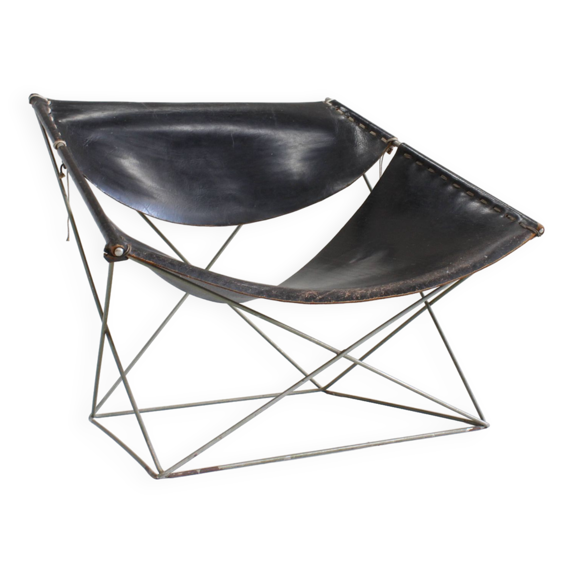 Chaise longue papillon Artifort F675