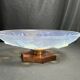 Art Deco bird bowl in opalescent glass, signed circa 1930