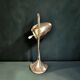 Space Age pivoting floor ashtray in anodised gold aluminium – Mettawa