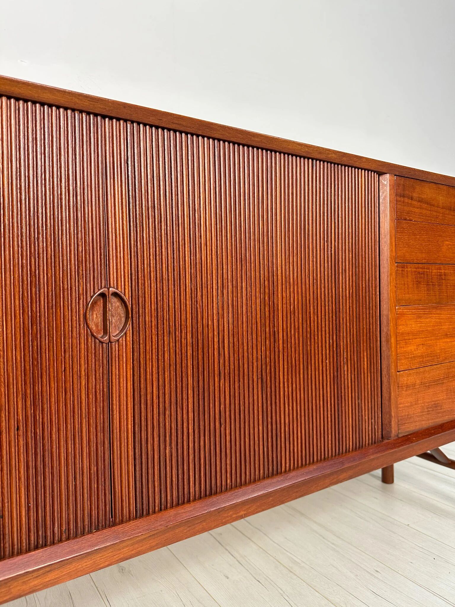 1950s Vintage Peter Hvidt & Orla Mølgaard-Nielsen Danish Teak Sideboard