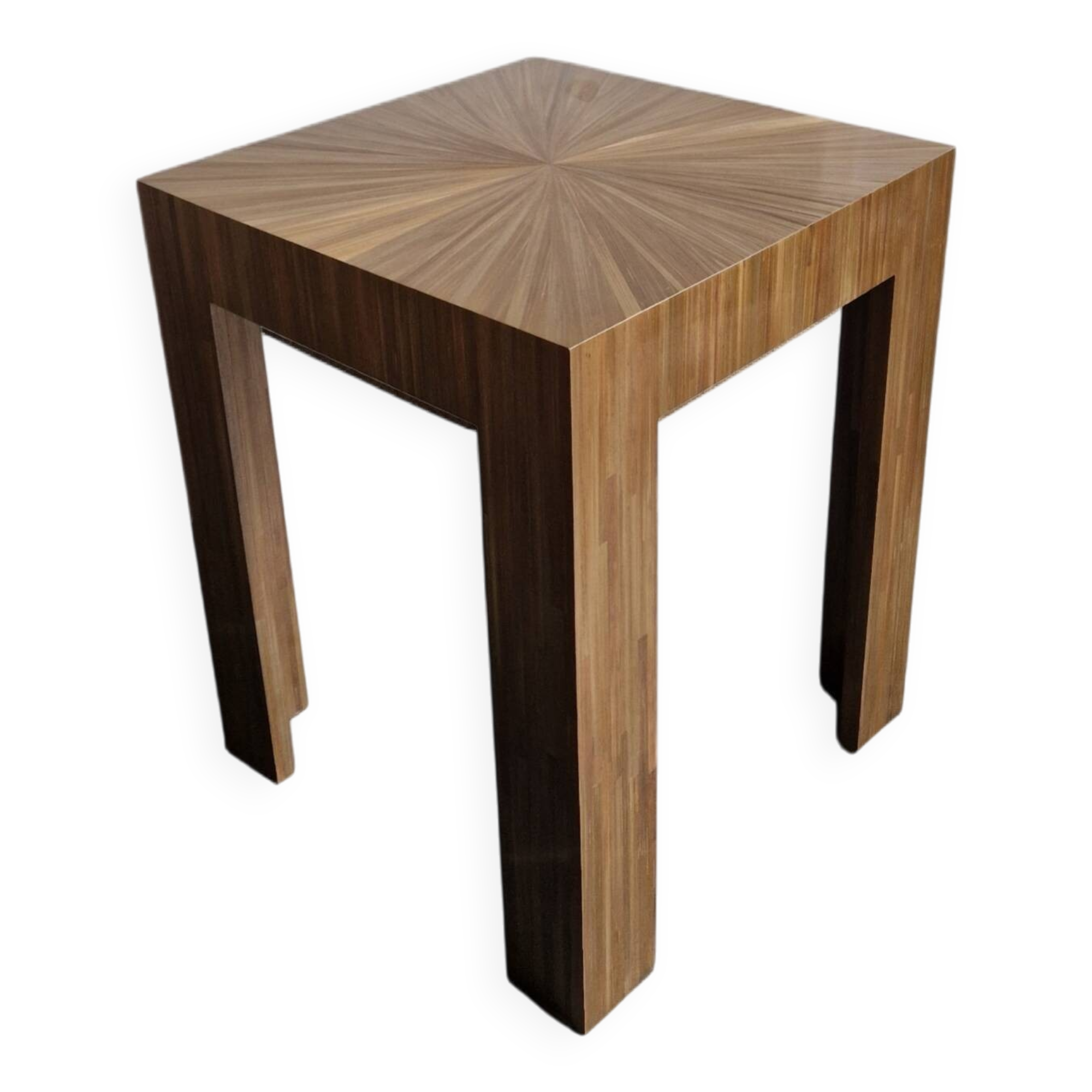 Wood marquetry table Benoît Cazes 2023 - Art Deco reissue JM Frank