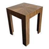 Wood marquetry table Benoît Cazes 2023 - Art Deco reissue JM Frank