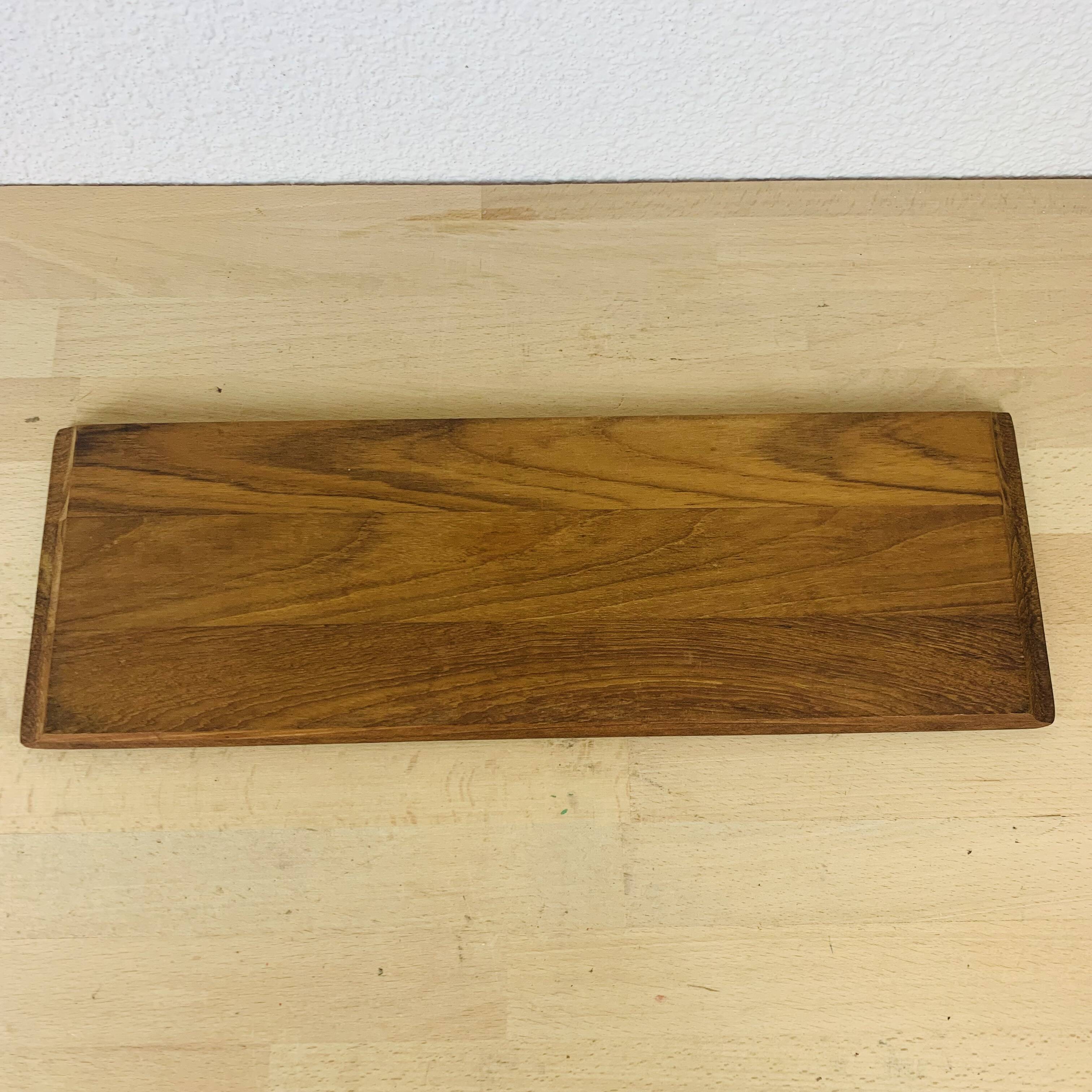 Scandinavian Danish teak tray from the 60s