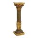 Classical Gold Column Resin Pillar Baroque Style 20th Century