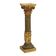 Colonne en résine dorée classique style baroque 20e siècle
