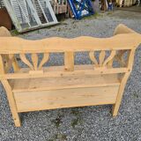 Fir storage bench