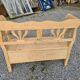 Fir storage bench