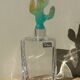 Daum cactus Hilton Mc Connico crystal whiskey decanter