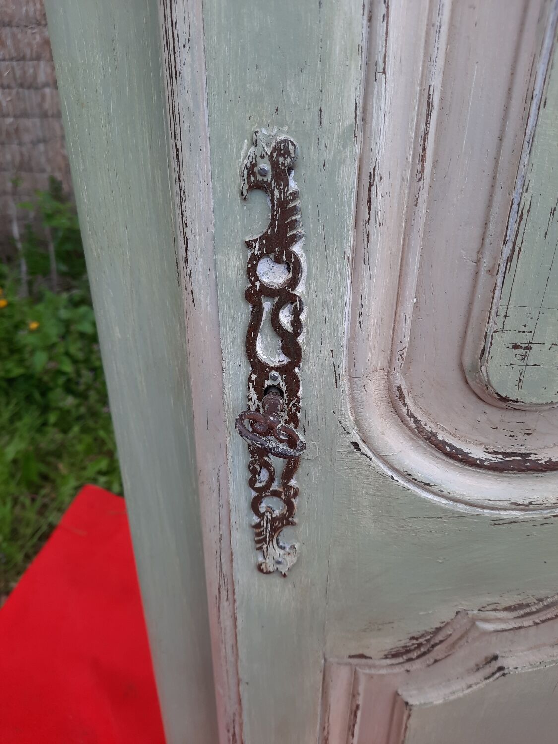 Bonnetière ancienne patinée