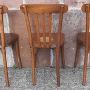 Chaises bistrot Luterma (système Monobloc, lot de 3)