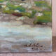 Après la tempête, huile sur toile signé 1969