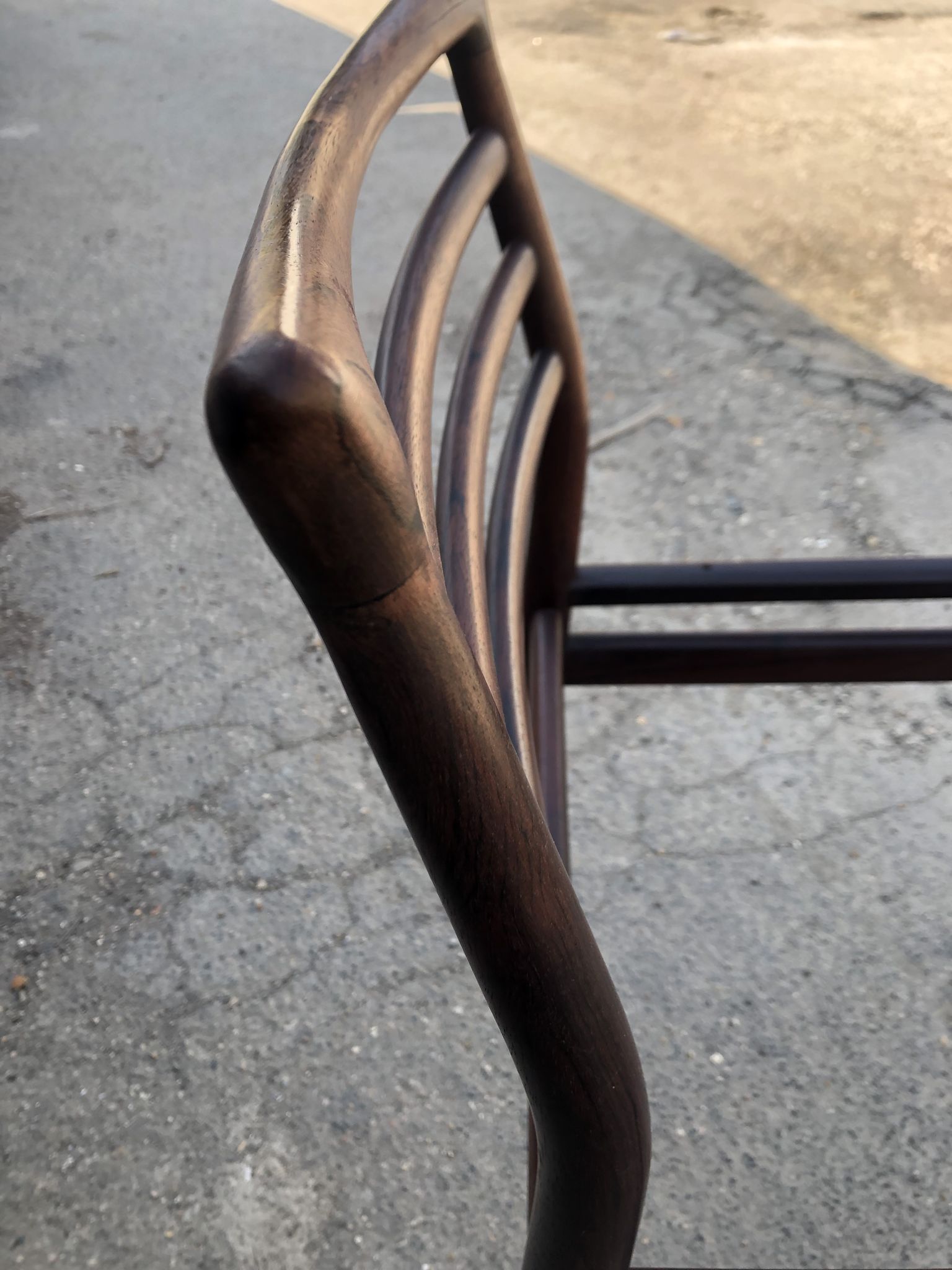 Chaises palissandre Erling Torvits par Søro Stolefabrik scandinave
