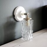 Chiseled glass wall lamp