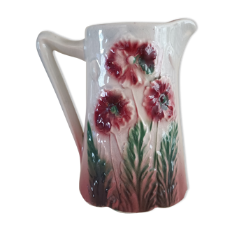 Pitcher in Art Nouveau slurry