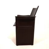 Set of 4 Matteo Grassi Korium dining/conference chairs by Tito Agnoli