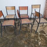 Set of 6 Mullca chairs