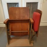 Vintage cinema seat