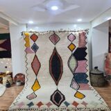 Handmade wool Berber rug 300X200 cm