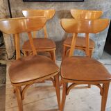 4 chairs bistro Luterma Banana