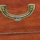 Navy dresser, solid mahogany, National Airy, with handles